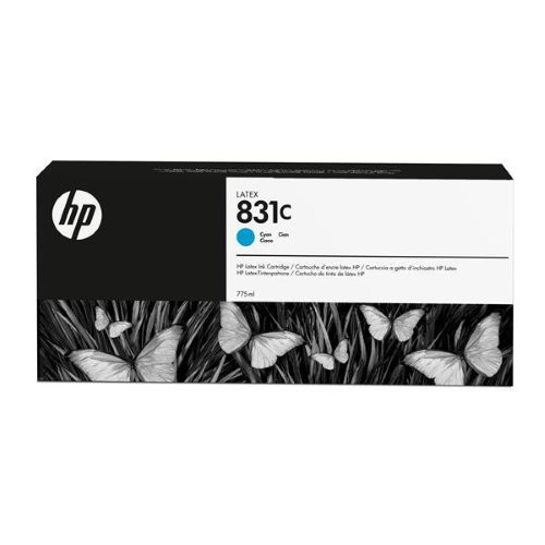HP INC 831C 775-ML CYAN LATEX INK
